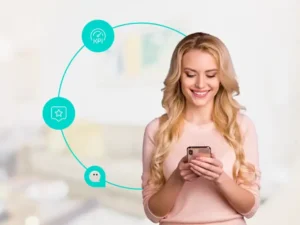 interfaz de dashboard del Contact Center con varias métricas visibles