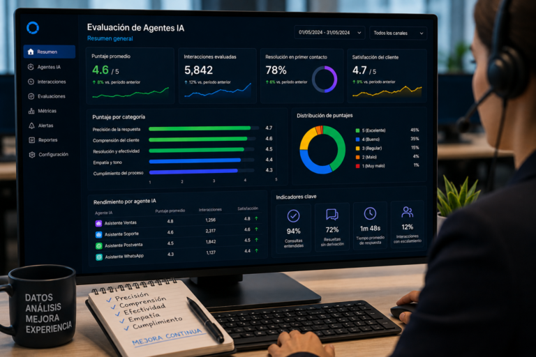 Evaluación de agentes IA en Contact Center: guía práctica 1 Evaluación de agentes IA en Contact Center
