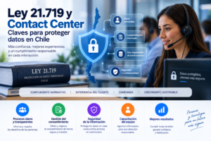 Ley 21.719 y Contact Center: protección de datos en una plataforma segura con nube nacional