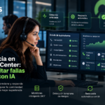 Resiliencia en Contact Center con agentes IA, canales omnicanales y monitoreo de continuidad operativa